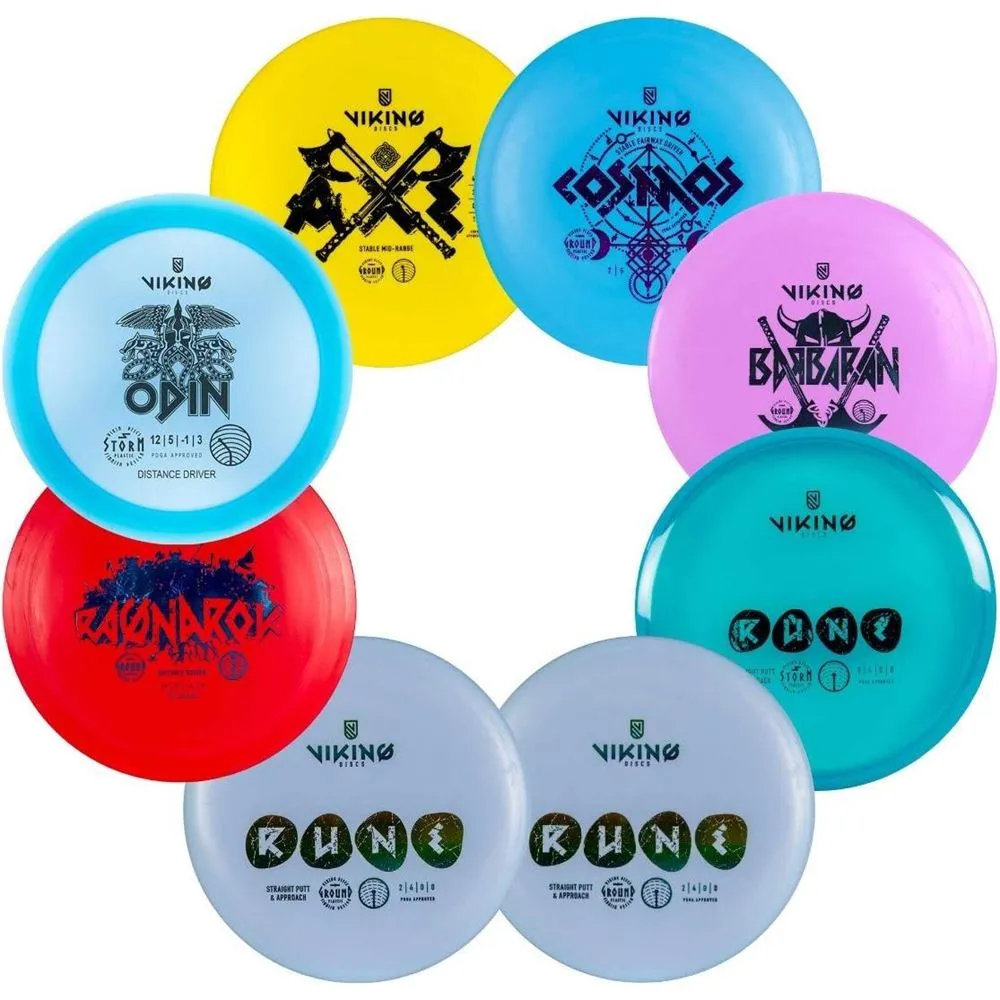 Viking Discs Starter Set, 8 Disc Set