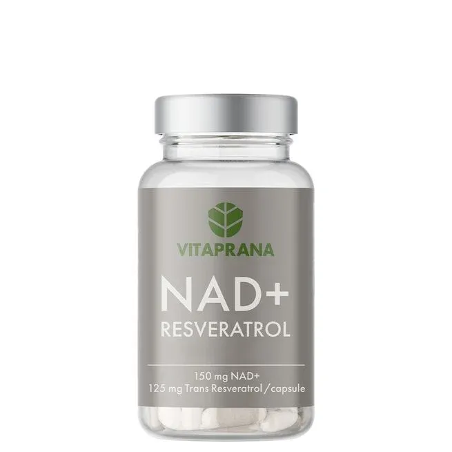 Vitaprana NAD+Resveratrol 60 kapslar