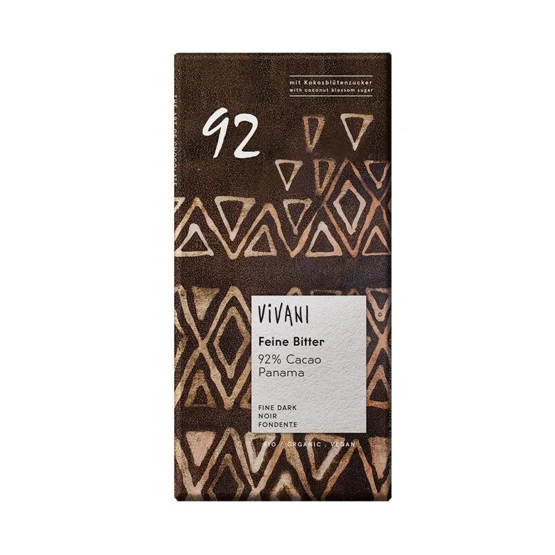 Vivani Mörk Choklad 92%