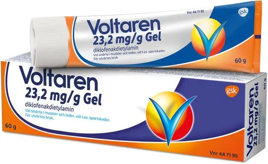 Voltaren gel 23,2 mg/g 60 g
