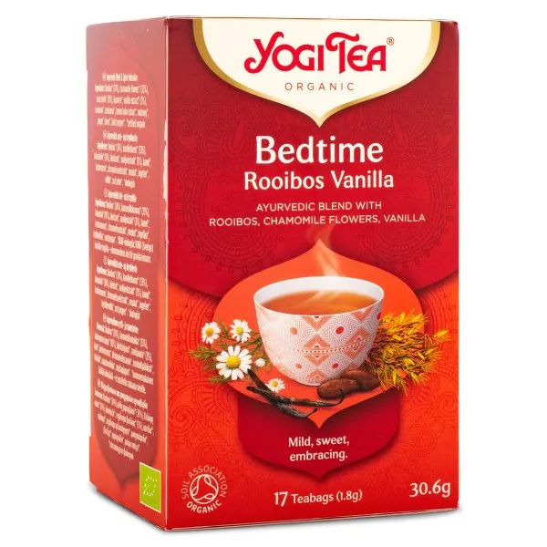 Yogi Tea Bedtime Rooibos Vanilla, 17 påsar