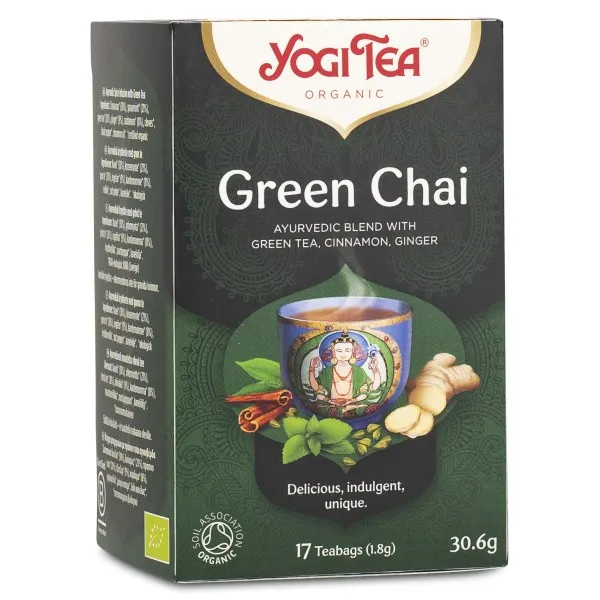Yogi Tea Green Chai, 17 påsar
