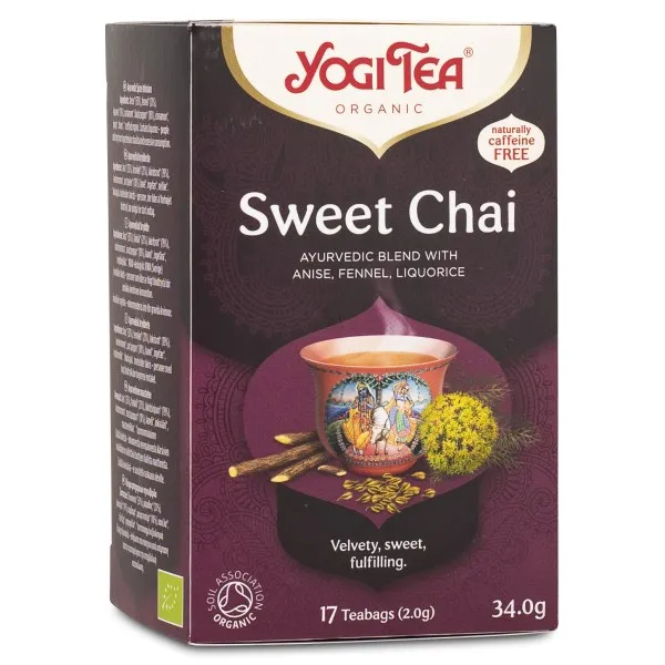 Yogi Tea Sweet Chai, 17 påsar