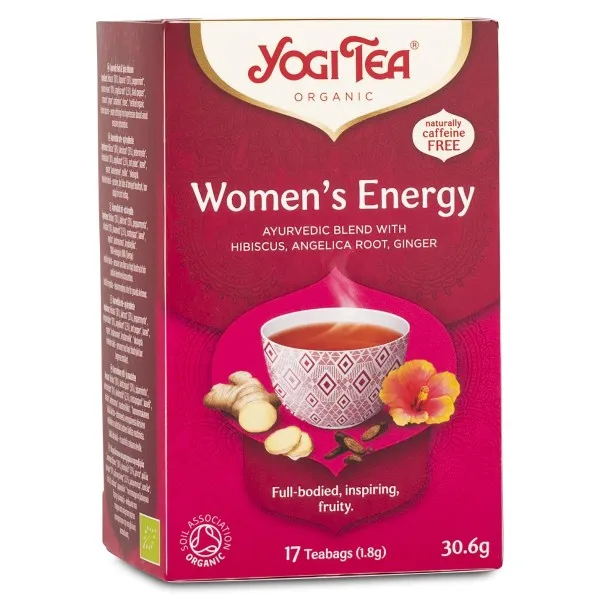 Yogi Tea Womens Energy, 17 påsar