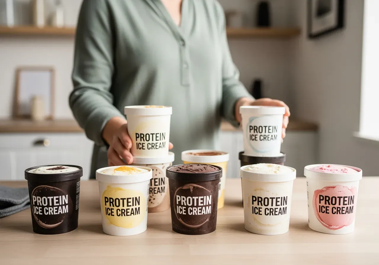 Lohilo proteinglass smaker i fokus