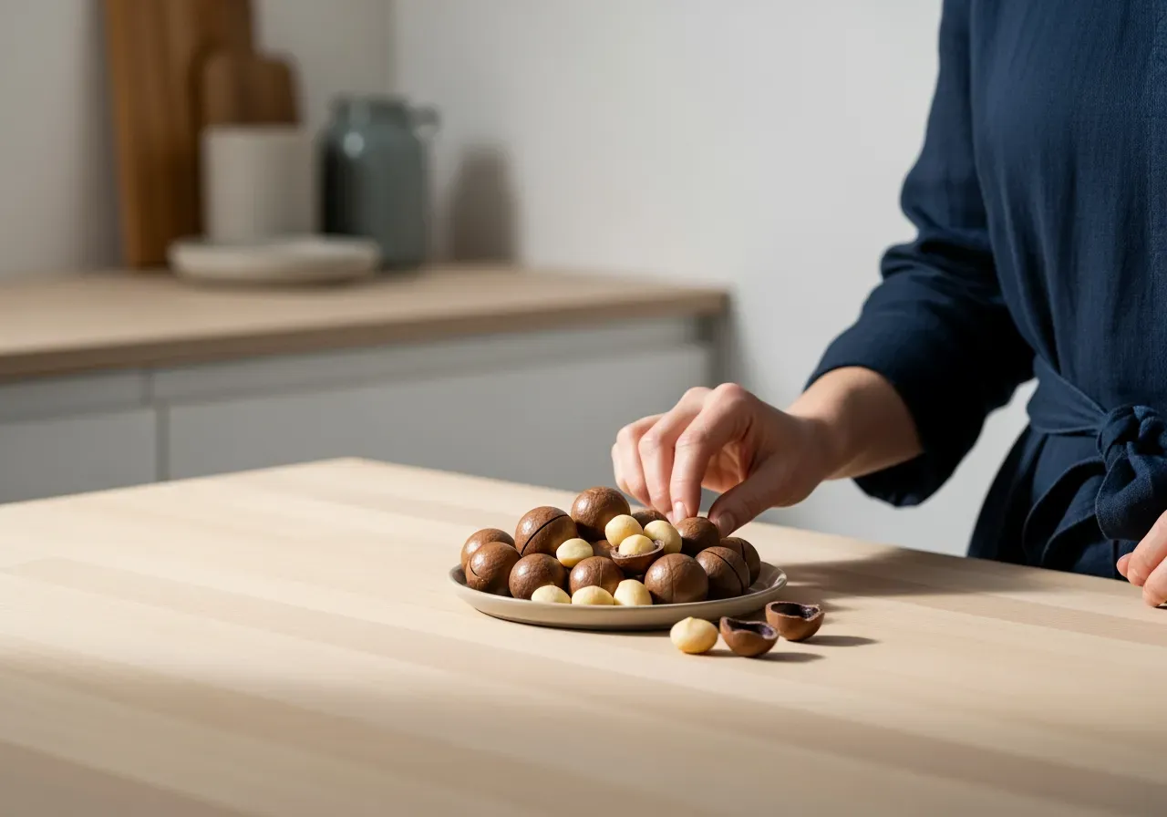 Macadamianötter näring och smarta val