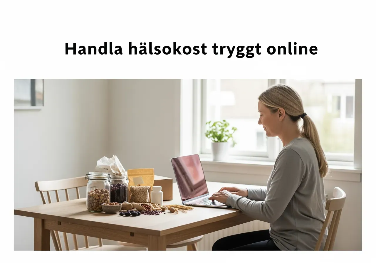 Handla hälsokost tryggt online