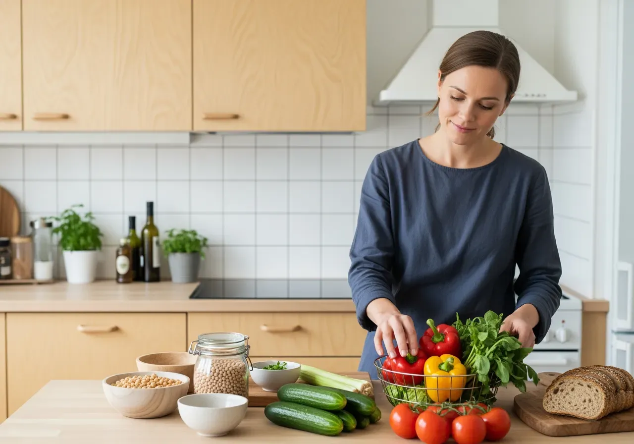 Enkla val i vegetarisk kost