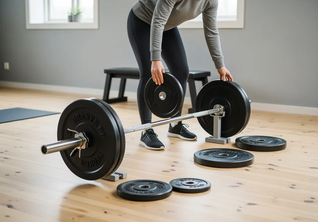 Prisvärda skivstänger hemma