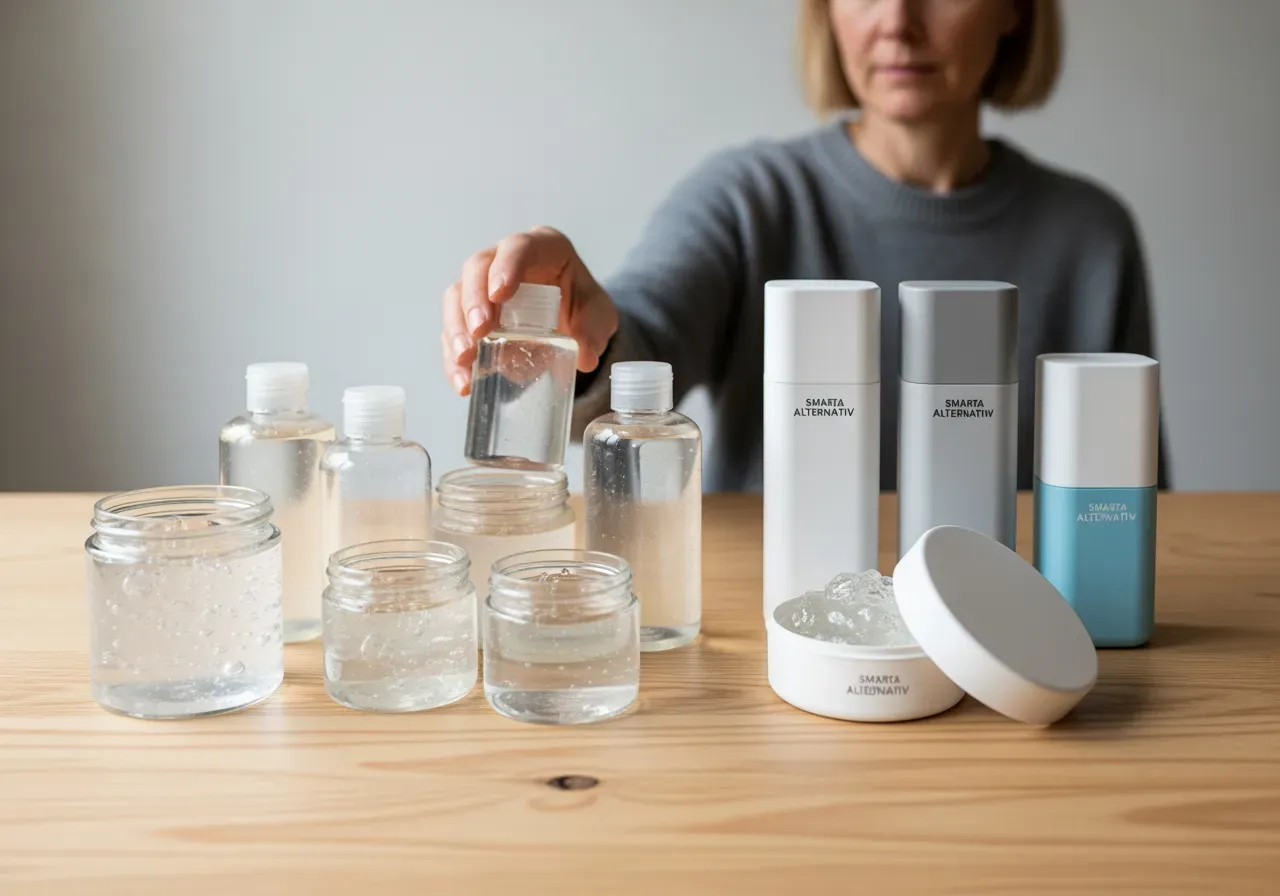 gel och smarta alternativ